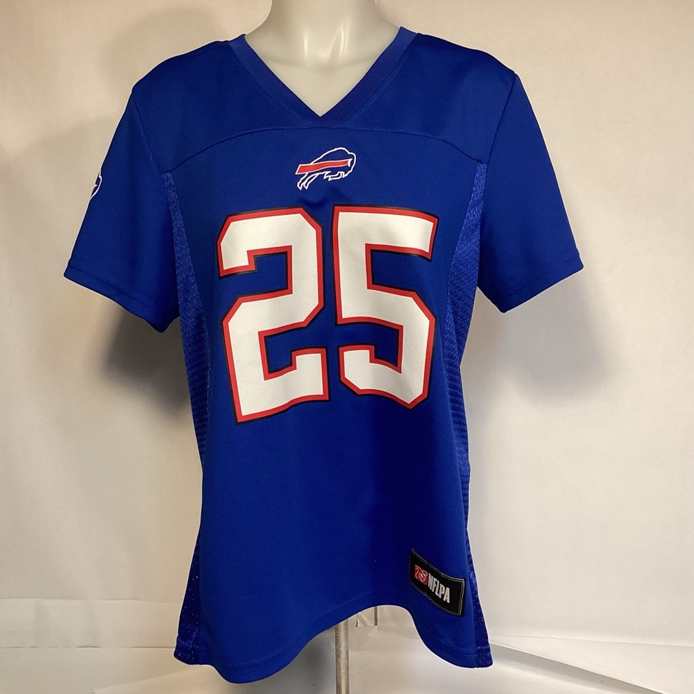 NFL Buffalo Bills LeRon McCoy Women’s Jersey Size Large Fanatics NFLPA Jersey